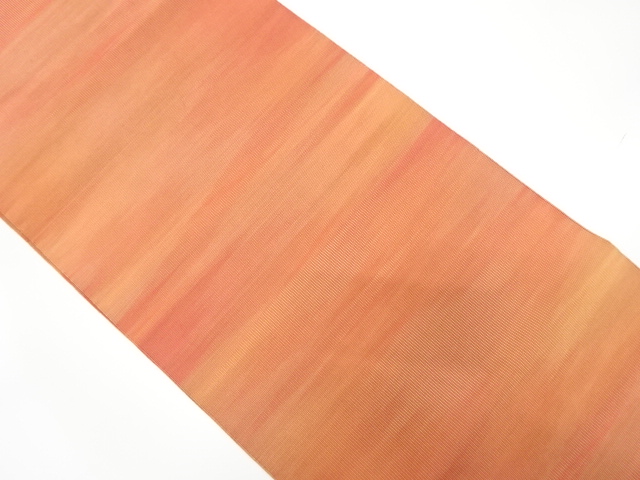 綴れ　霞模様織り出し　名古屋帯